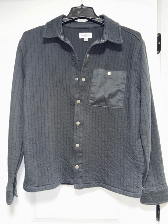 Goodfellow & Co Tops - NWOT Goodfellow & Co Black Quilted Shirt Jacket